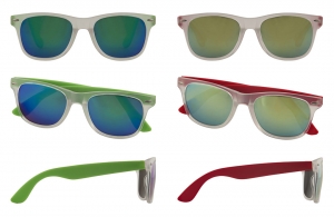 Lunettes de soleil personnalisées couleur et givré