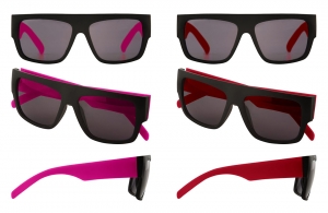 Lunettes de soleil personnalisées double ton