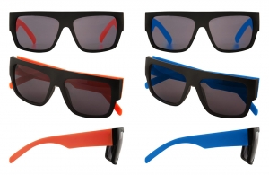 Lunettes de soleil personnalisées double ton