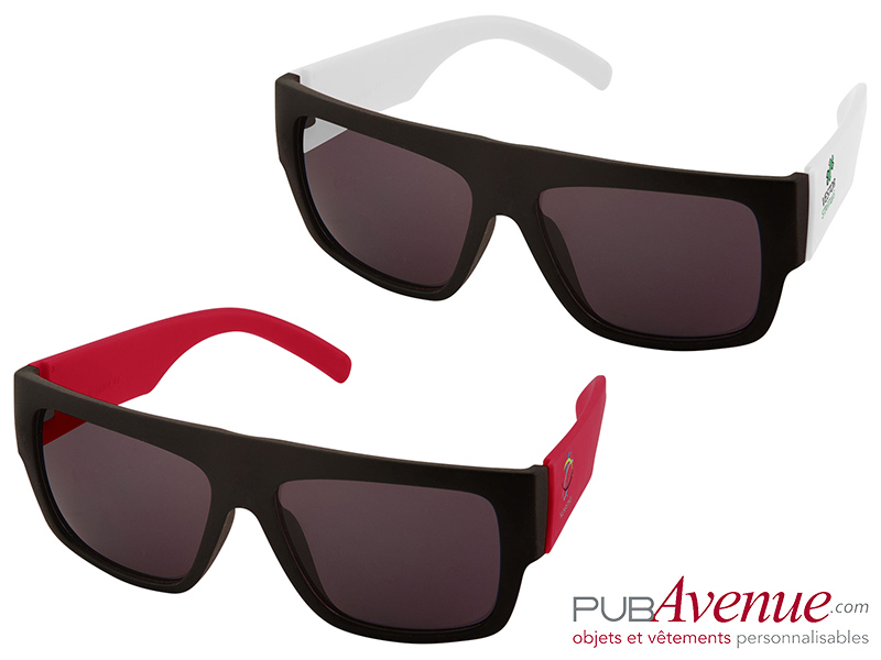 Lunettes de soleil double ton personnalisées Lunettes de soleil double ton personnalisées