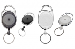 Clip porte badge personnalisable enrouleur