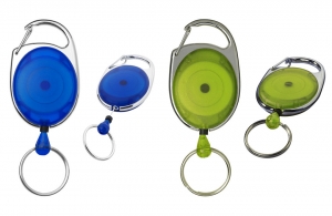 Clip porte badge personnalisable enrouleur