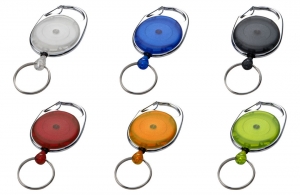 Clip porte badge personnalisable enrouleur