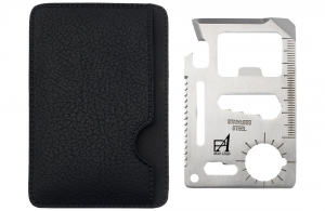 Carte multifonction 15 outils + pochette
