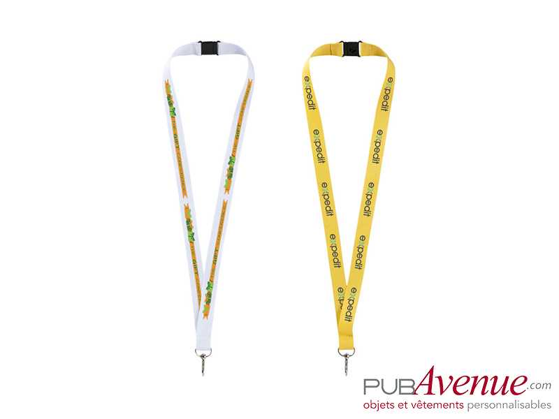Tour de cou lanyard publicitaire Tour de cou lanyard publicitaire