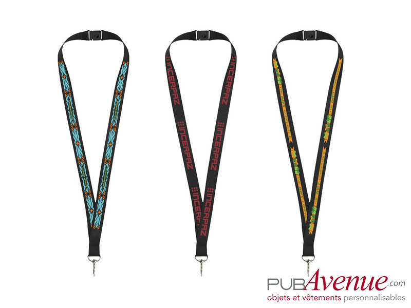 Tour de cou personnalisé lanyard Tour de cou personnalisé lanyard