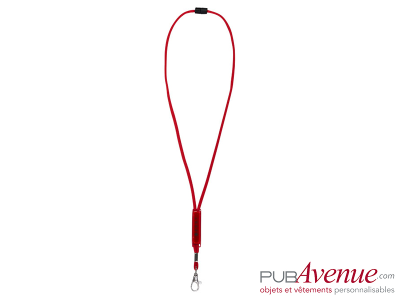 Cordon tour de cou personnalisable ajustable Cordon tour de cou personnalisable ajustable