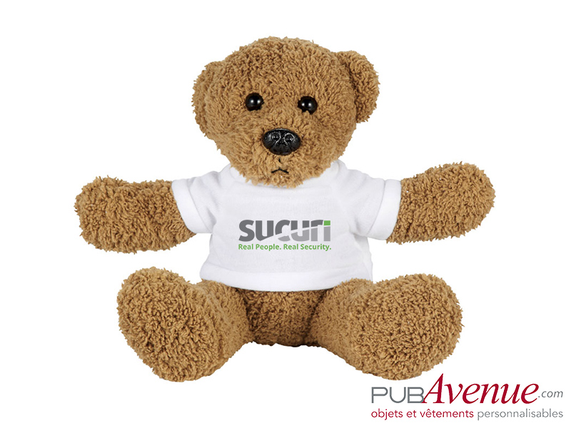 Ours assis peluche personnalisée Ours assis peluche personnalisée
