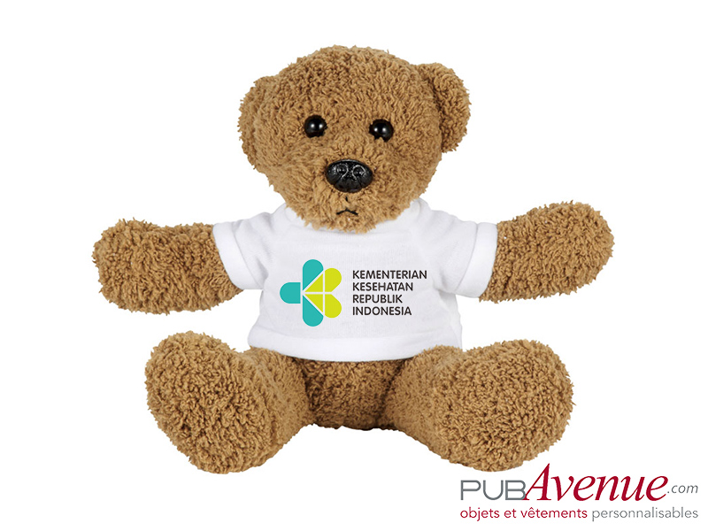 Peluche ours assis publicitaire Peluche ours assis publicitaire