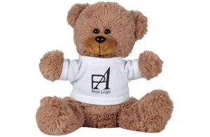 Ours peluche publicitaire personnalisée pas cher 