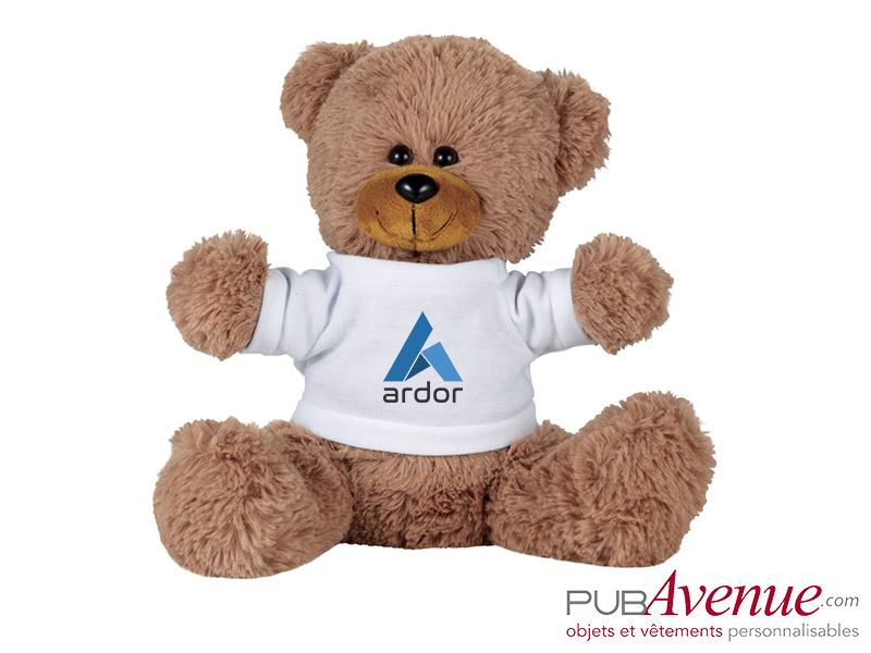 Peluche assise ours personnalisé Peluche assise ours personnalisé