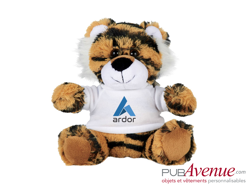 Peluche tigre personnalisée Peluche tigre personnalisée