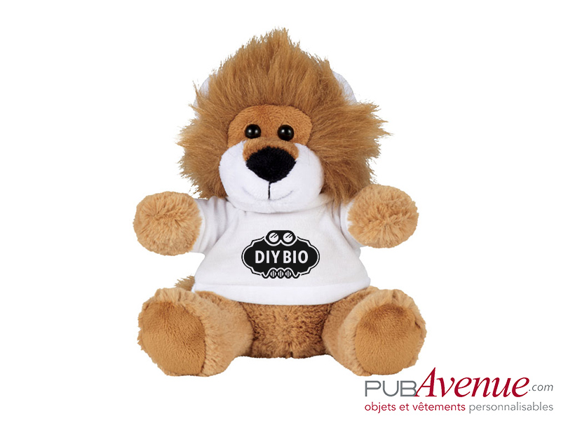 Peluche lion personnalisée Peluche lion personnalisée