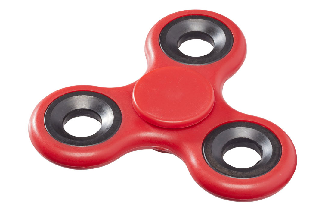 marque generique - Fidget Hand Spinner Jouet Anti Stress Rouge