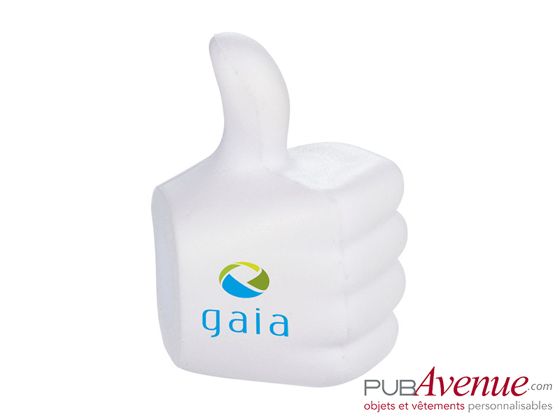 Pouce anti-stress publicitaire Pouce anti-stress publicitaire