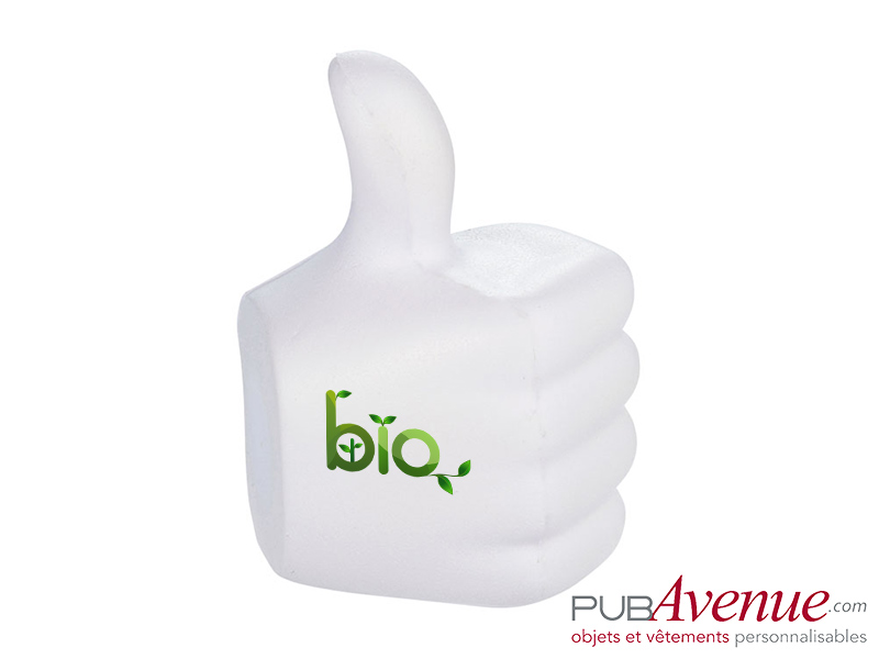 Pouce anti-stress personnalisable Pouce anti-stress personnalisable