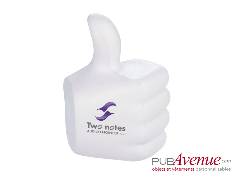Pouce publicitaire anti-stress Pouce publicitaire anti-stress
