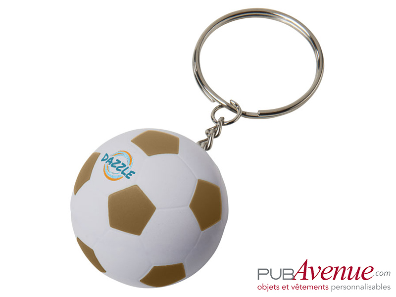 Porte-clés personnalisable ballon de foot Porte-clés personnalisable ballon de foot