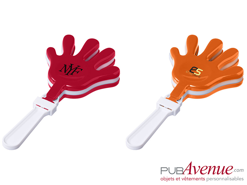 Hand clapper à personnaliser Hand clapper à personnaliser