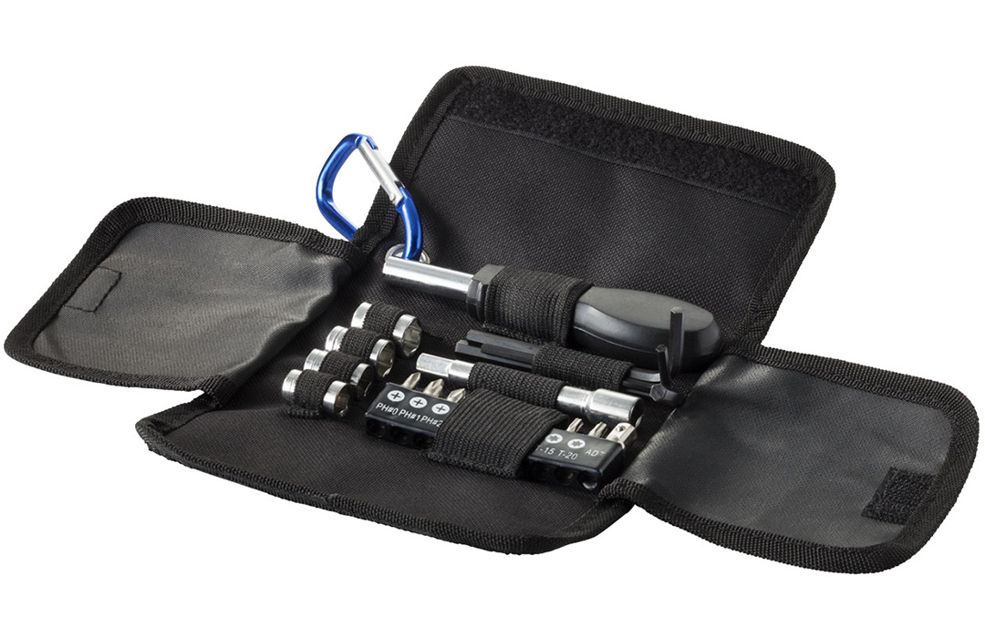 Trousse set outils multifonction personnalisable cadeau publicitaire  goodies pro