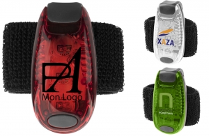 Lampe sangle personnalisée sécurité routière logo publicitaire pas cher 