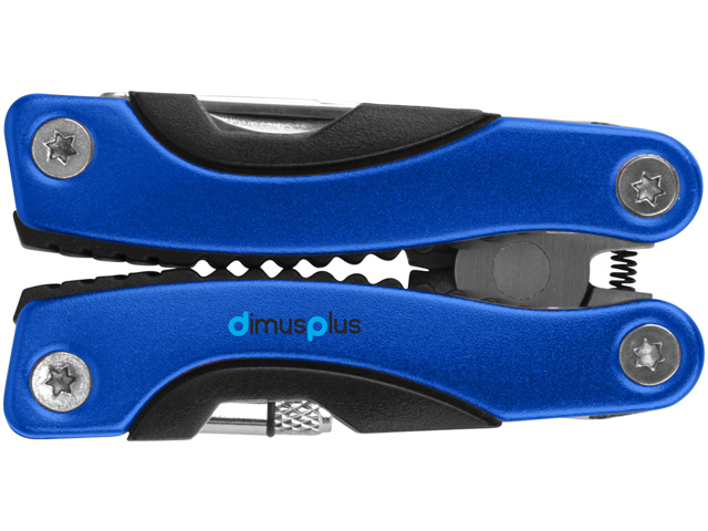 pince multifonction personnalisée bleue