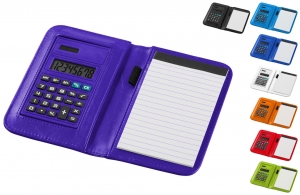 Calepin A6 avec calculatrice intégrée à personnaliser 