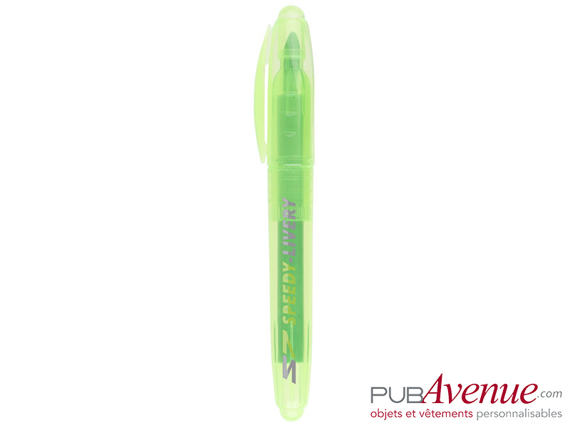 Feutre surligneur personnalisable fluo Feutre surligneur personnalisable fluo