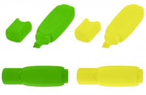 Surligneur fluo publicitaire personnalsiable