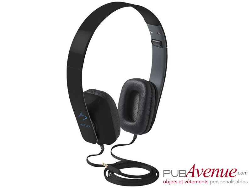 Casque pliable audio personnalisable Casque pliable audio personnalisable