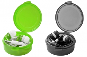 Écouteurs audio personnalisé avec boîte
