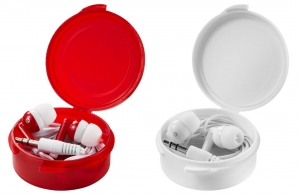 Écouteurs audio personnalisé avec boîte