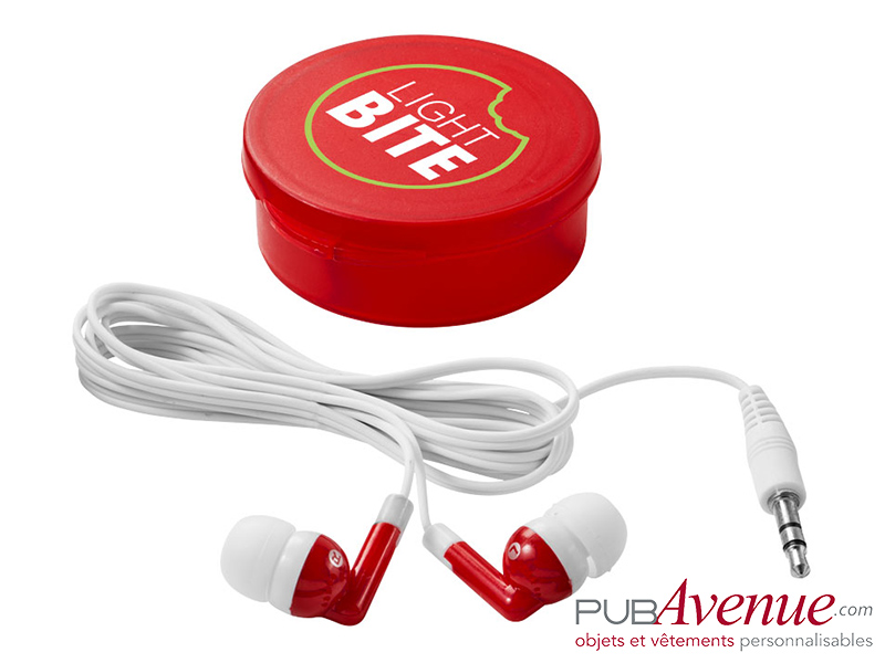 Écouteurs audio boîte personnalisés Écouteurs audio boîte personnalisés