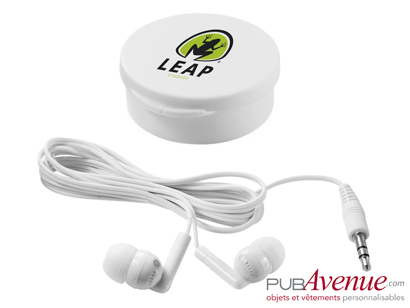 Écouteurs audio personnalisables boîte Écouteurs audio personnalisables boîte