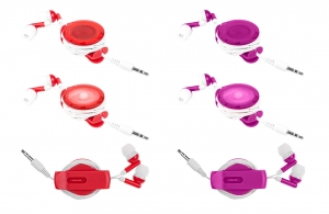 Écouteurs audio personnalisables lumineux