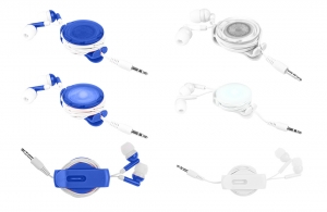Écouteurs audio personnalisables lumineux