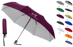 Parapluie pliable haut de gamme publicitaire personnalisé pas cher 