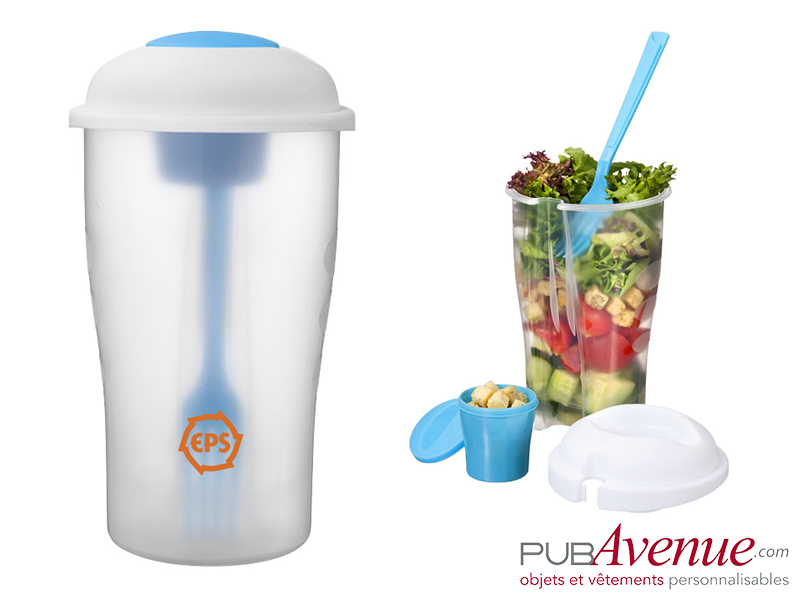 Lunch box boite repas publicitaire pour salades Lunch box boite repas publicitaire pour salades