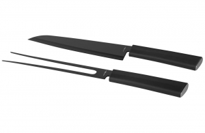 Set couteau et fourchette personnalisable à découper