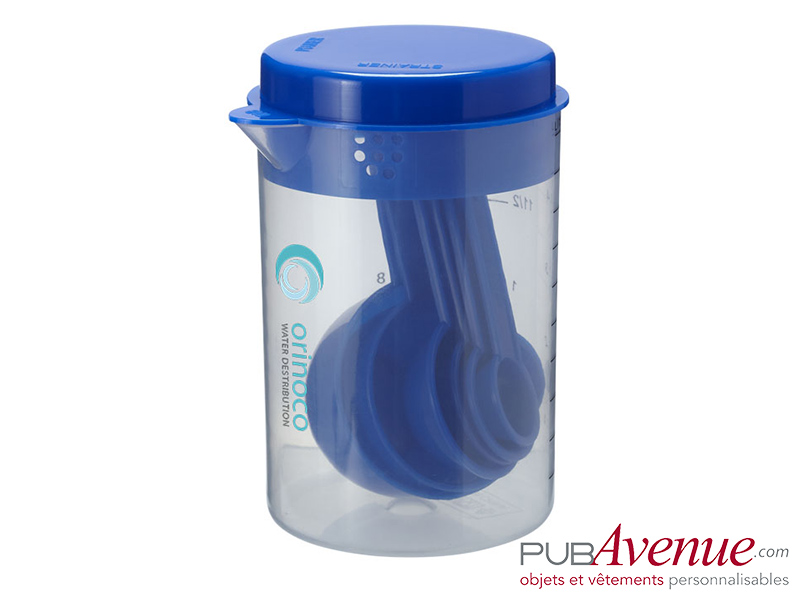 Set cuillères verre doseur cuisine personnalisé Set cuillères verre doseur cuisine personnalisé