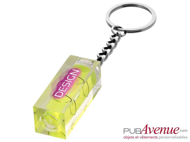 Porte-clés personnalisable niveau Porte-clés personnalisable niveau