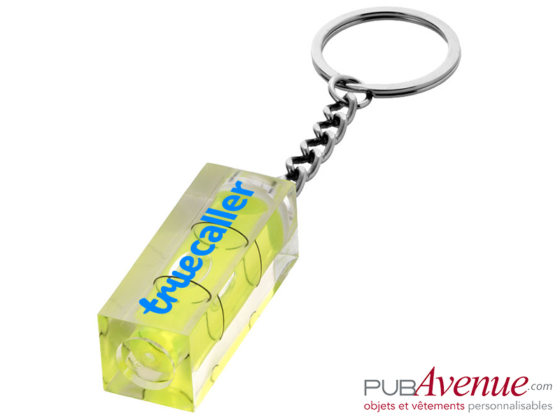 Porte-clés niveau personnalisé Porte-clés niveau personnalisé