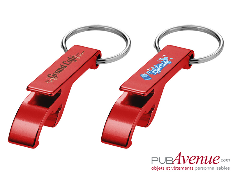 Porte-clés décapsuleur personnalisable Porte-clés décapsuleur personnalisable