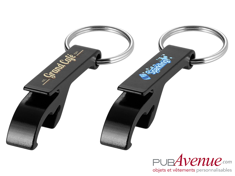 Porte-clés publicitaire décapsuleur Porte-clés publicitaire décapsuleur