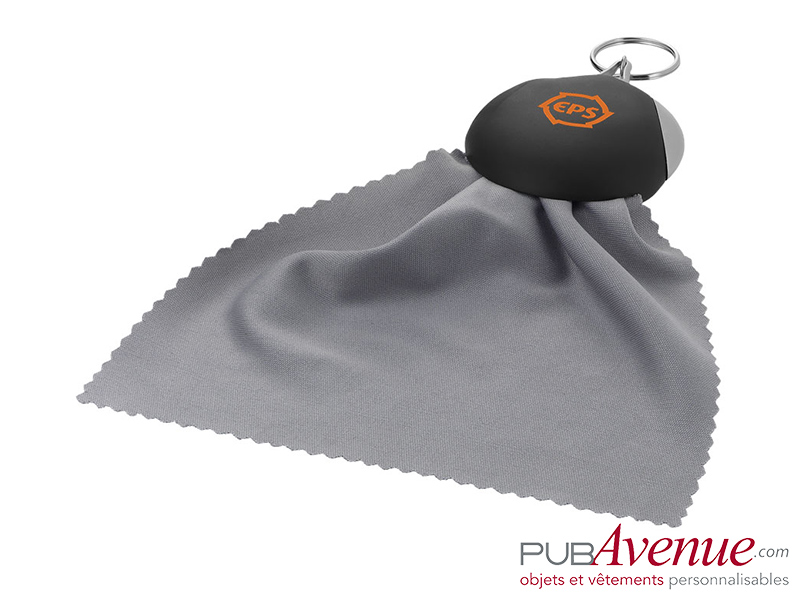 Porte-clés personnalisé essuie-lunettes Porte-clés personnalisé essuie-lunettes