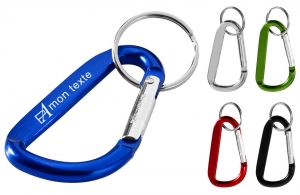 Porte-clés personnalisés marquages logos textes publicitaires pas chers 