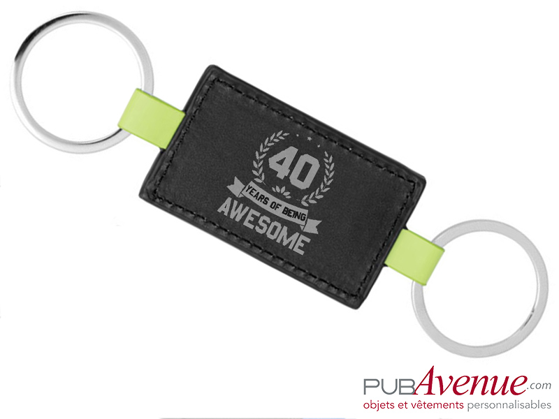 Porte-clés personnalisé anniversaire Porte-clés personnalisé anniversaire