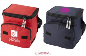Sac isotherme pliable avec compartiment
