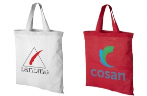 Grand sac tote bag en coton 38cm x 42cm