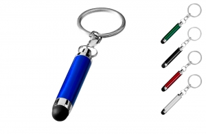 Porte-clé stylet pour smartphone et tablette 